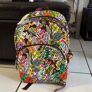 Vera Bradley Multicolor Floral Backpack